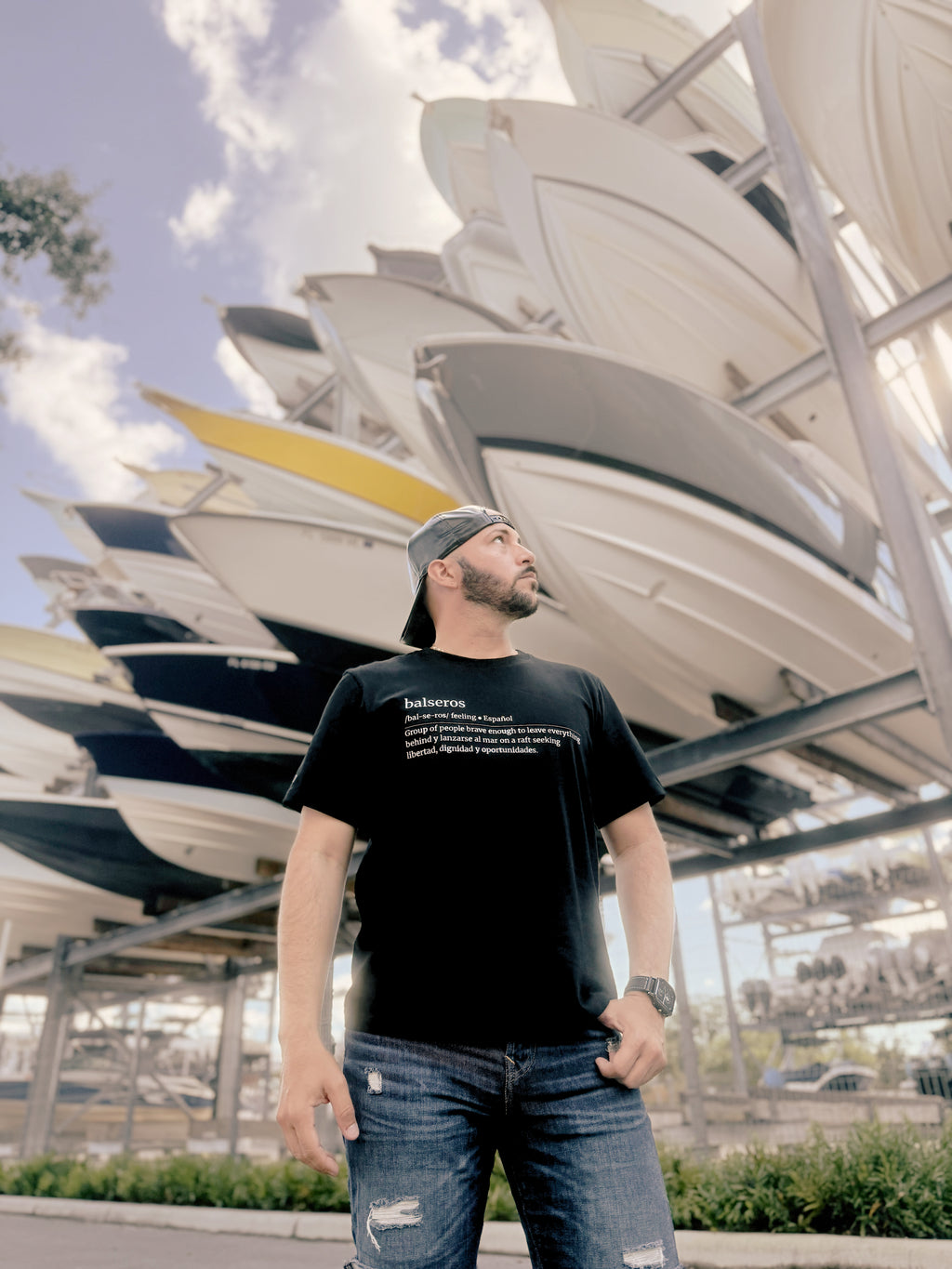 Black Short-Sleeve T-Shirt