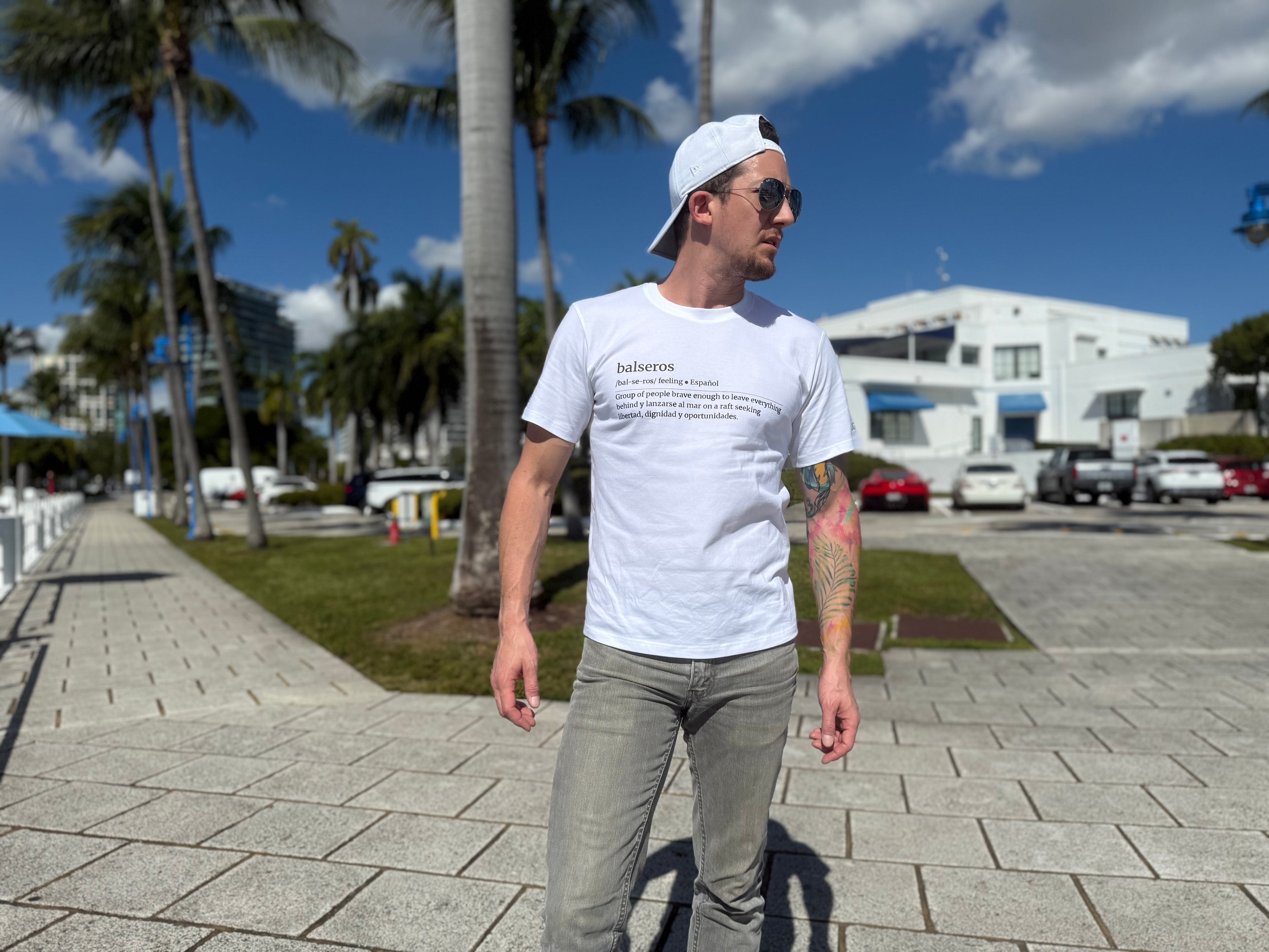 White Short-Sleeve T-Shirt